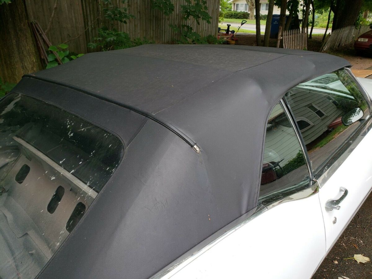 1968 White Chevrolet Camaro Convertible