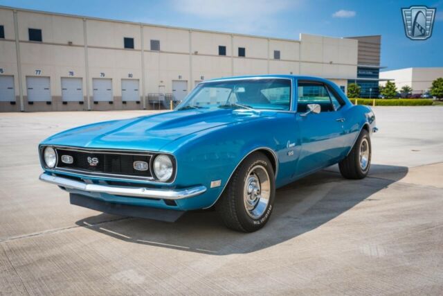 1968 Blue Chevrolet Camaro Coupe