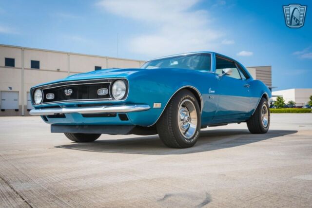 1968 Blue Chevrolet Camaro Coupe