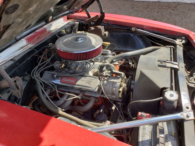 1968 Red Chevrolet Camaro Coupe