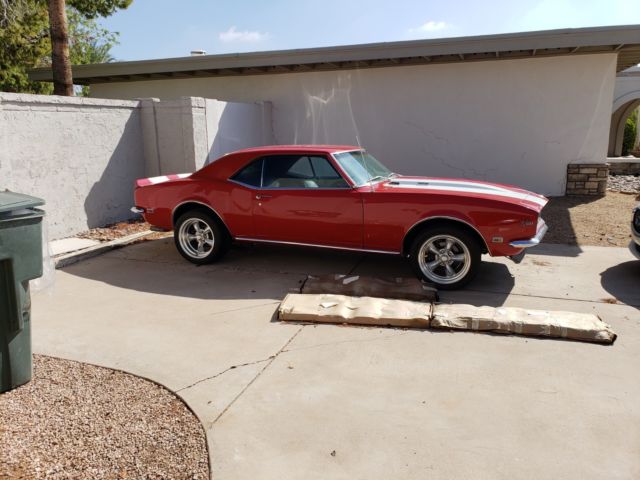 1968 Red Chevrolet Camaro Coupe