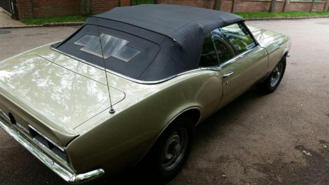 1968 Green Chevrolet Camaro Convertible