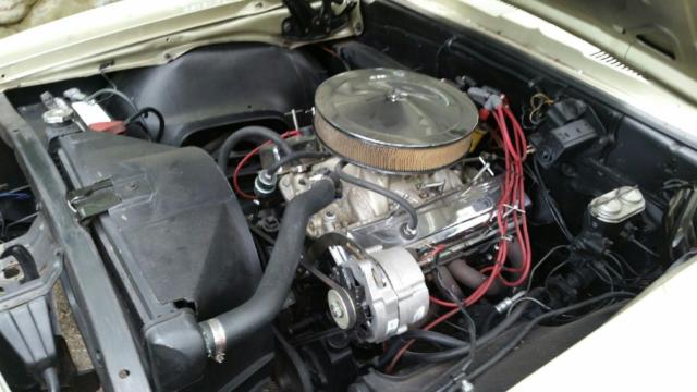 1968 Green Chevrolet Camaro Convertible