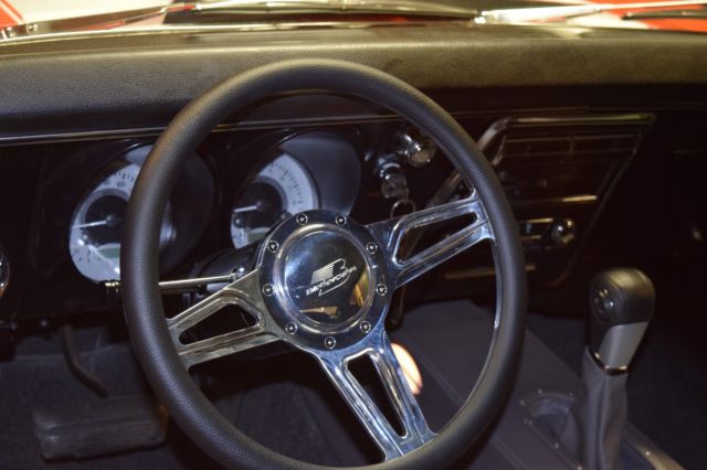 1968 Orange Chevrolet Camaro