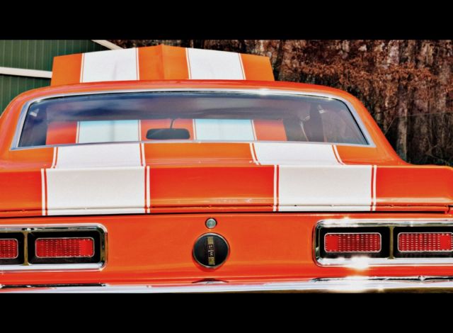 1968 Orange Chevrolet Camaro