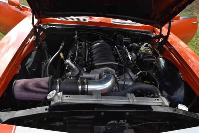 1968 Orange Chevrolet Camaro