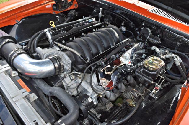 1968 Orange Chevrolet Camaro