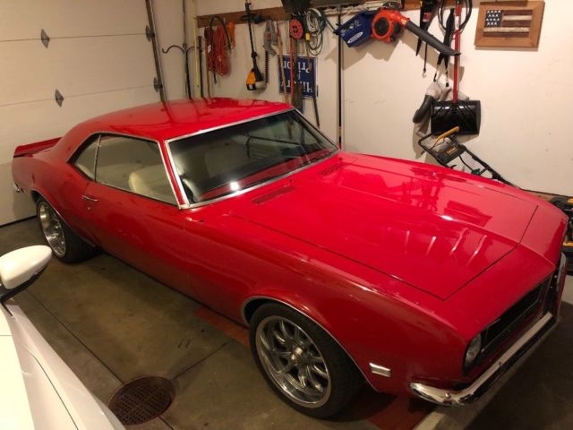 1968 Red Chevrolet Camaro Coupe