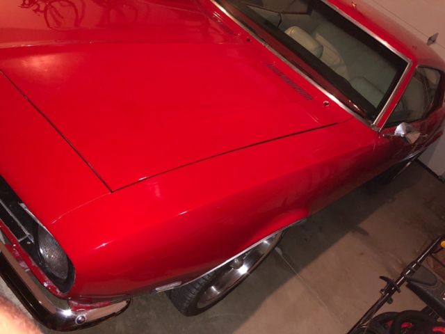 1968 Red Chevrolet Camaro Coupe