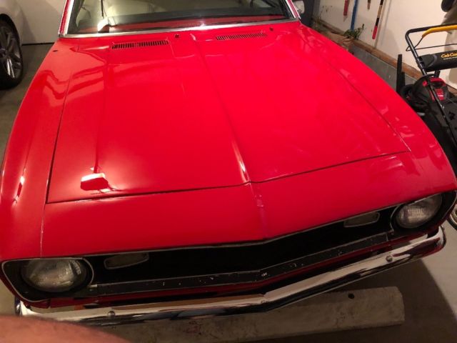 1968 Red Chevrolet Camaro Coupe