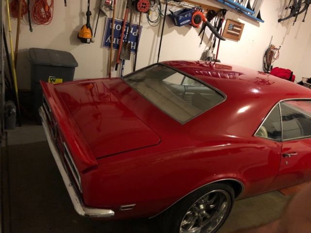 1968 Red Chevrolet Camaro Coupe