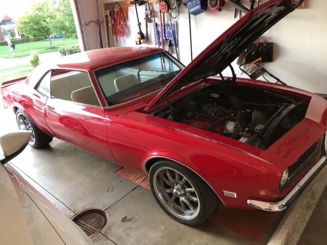 1968 Red Chevrolet Camaro Coupe