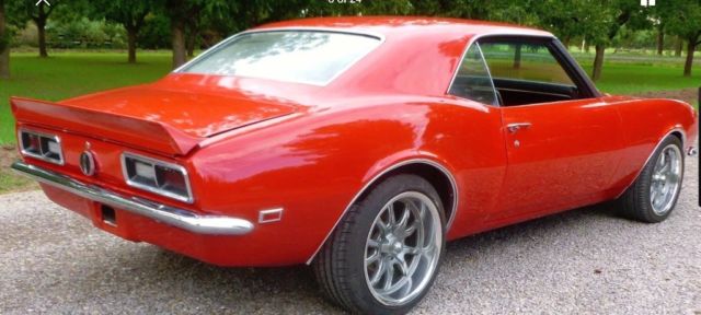 1968 Red Chevrolet Camaro Coupe
