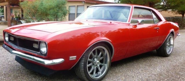 1968 Red Chevrolet Camaro Coupe
