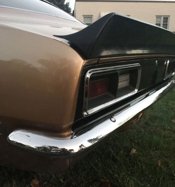 1968 Gold Chevrolet Camaro Coupe