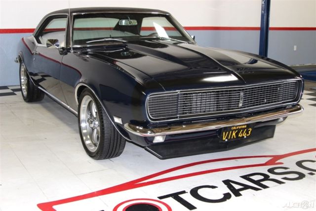 1968 orange/black Chevrolet Camaro Coupe