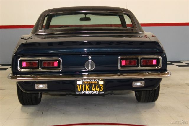 1968 orange/black Chevrolet Camaro Coupe