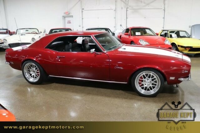 1968 Red Chevrolet Camaro Coupe