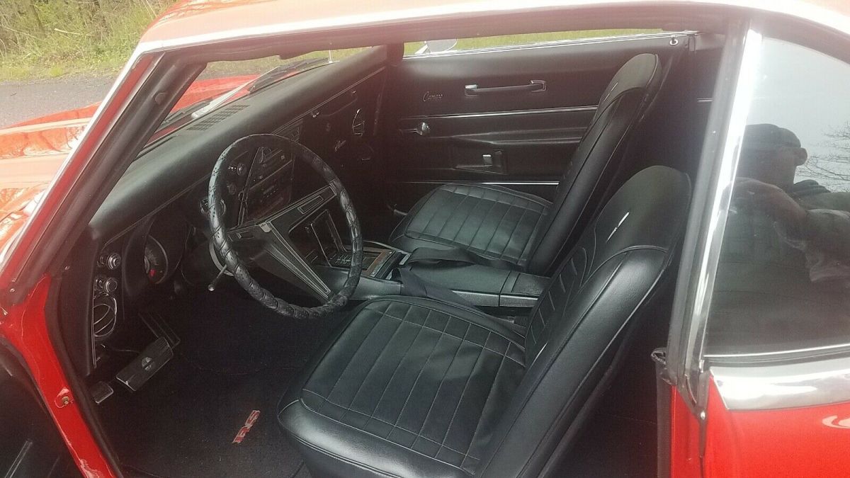 1968 Red Chevrolet Camaro