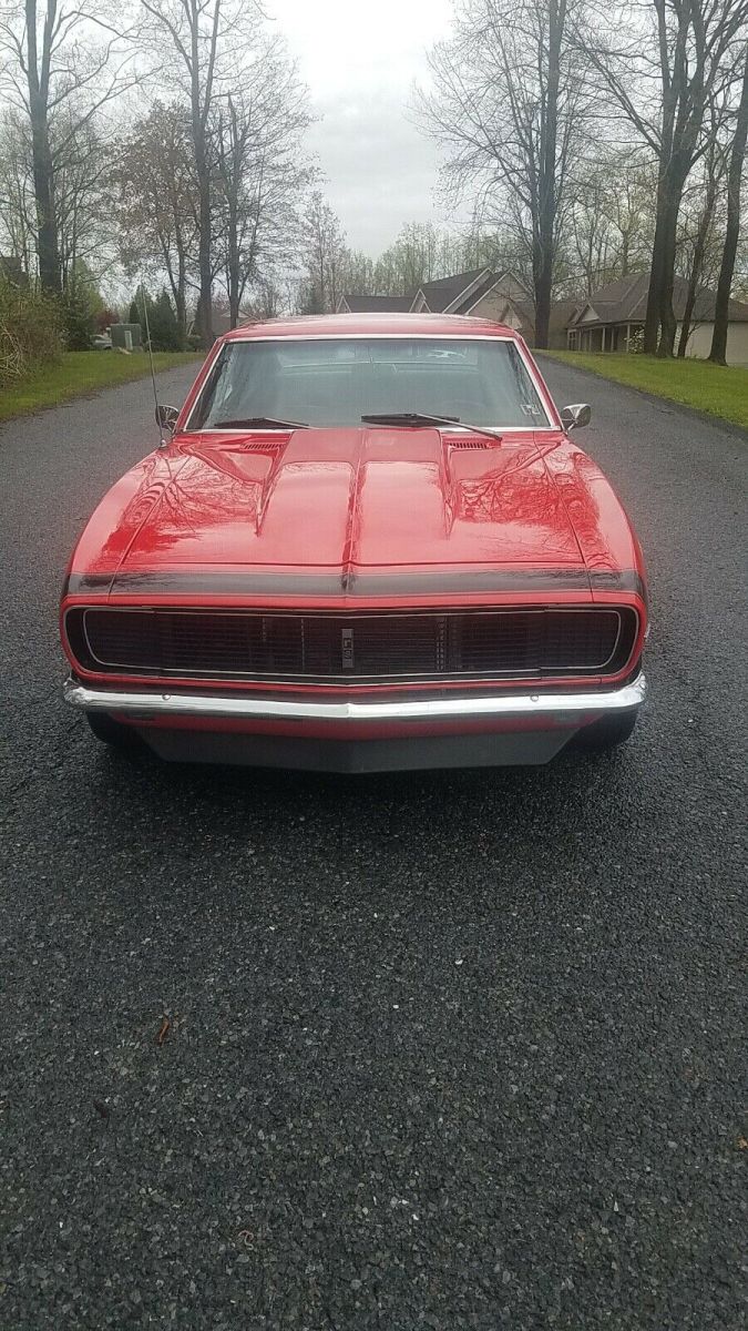 1968 Red Chevrolet Camaro