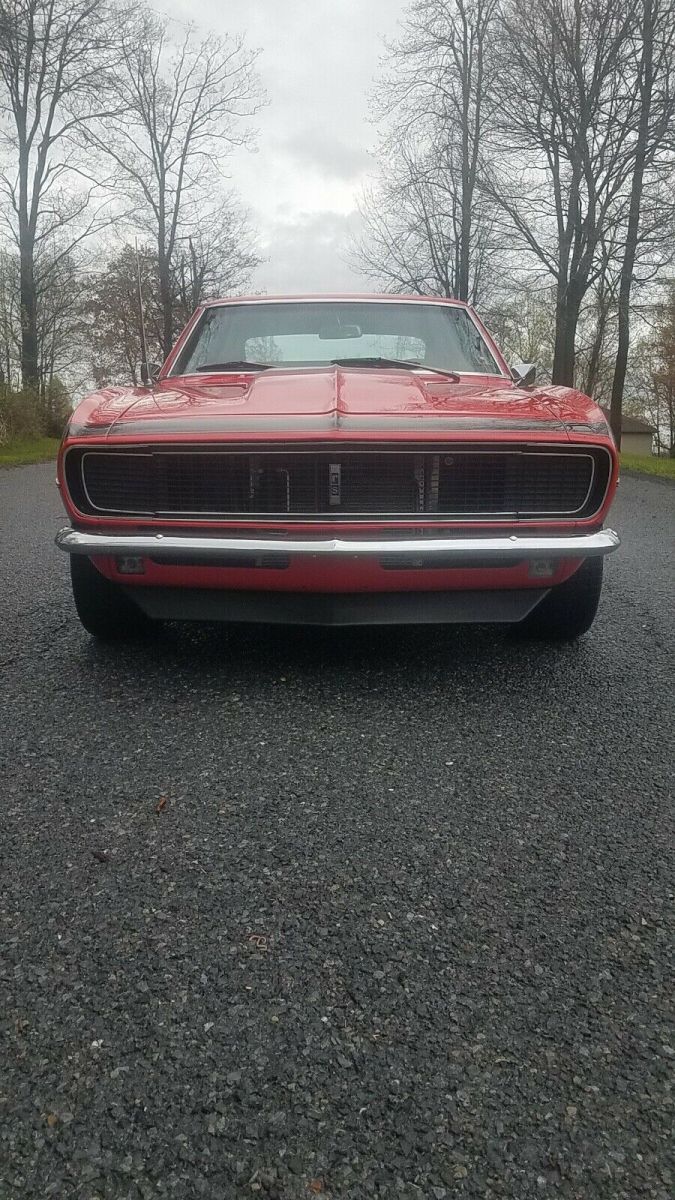 1968 Red Chevrolet Camaro