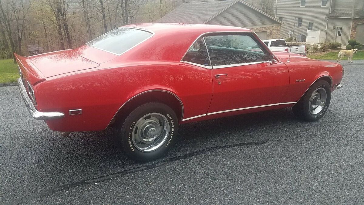1968 Red Chevrolet Camaro