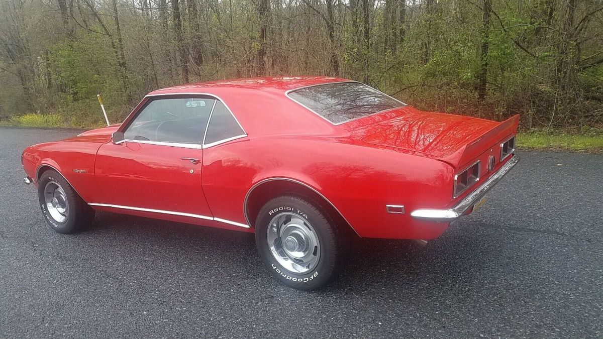 1968 Red Chevrolet Camaro