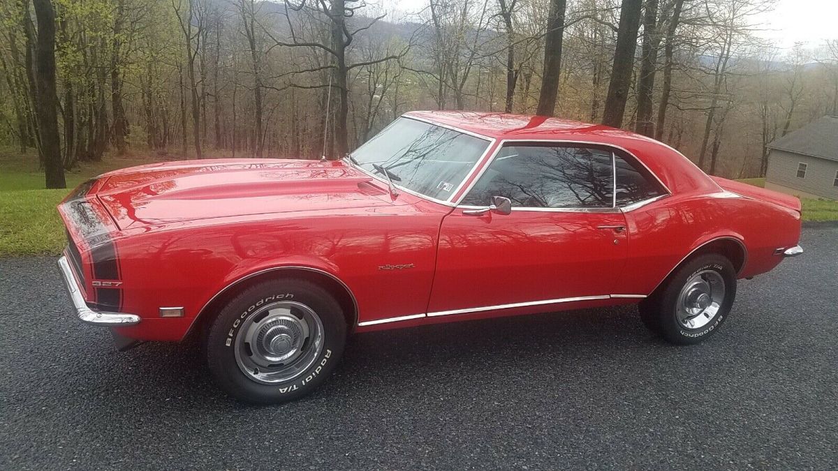 1968 Red Chevrolet Camaro