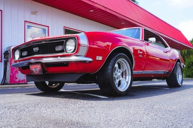 1968 Red Chevrolet Camaro --