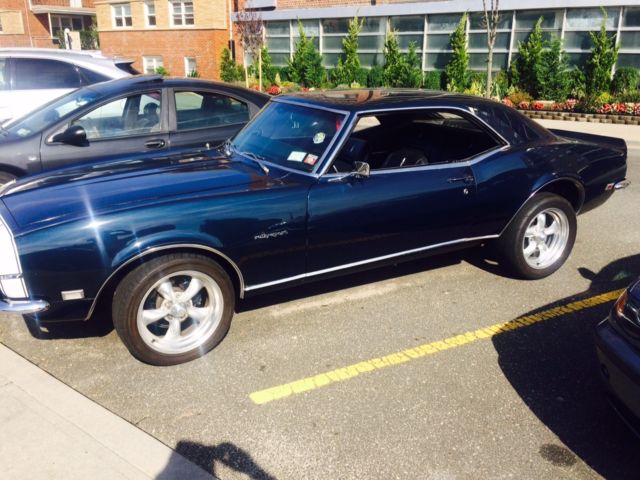1968 Blue Chevrolet Camaro Hardtop