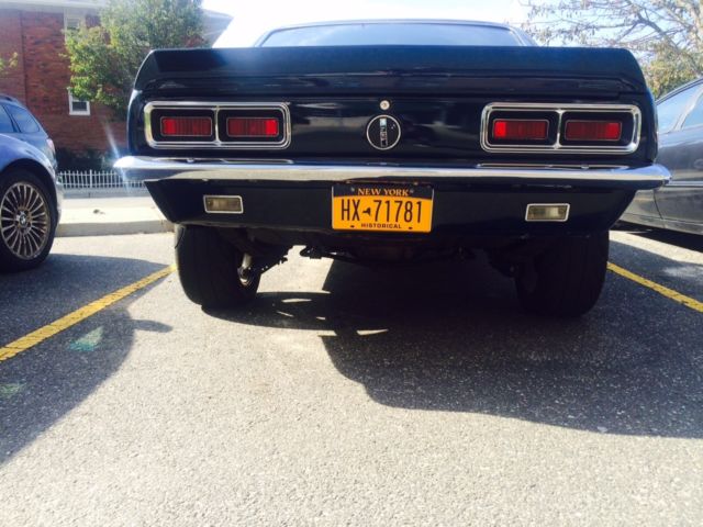 1968 Blue Chevrolet Camaro Hardtop