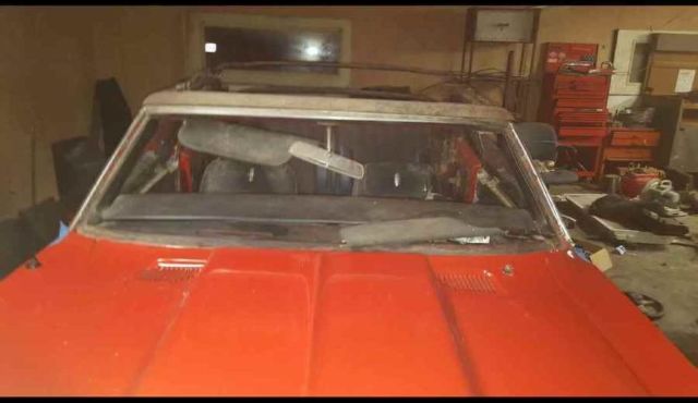 1968 RED WITH WHITE TOP Chevrolet Camaro Convertible