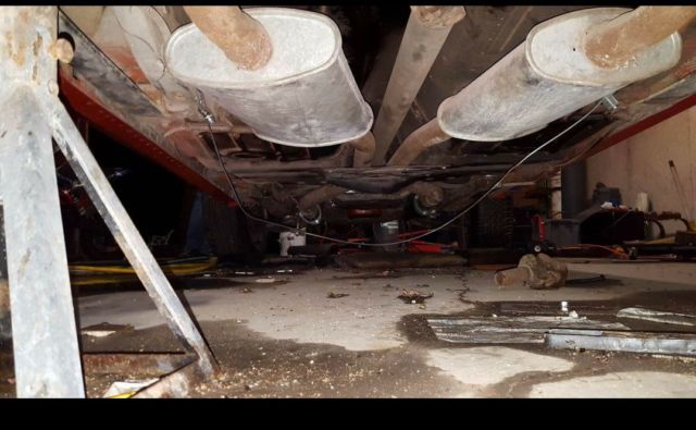 1968 RED WITH WHITE TOP Chevrolet Camaro Convertible