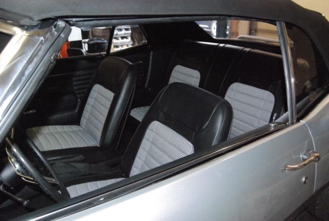 1968 Silver Chevrolet Camaro Standard