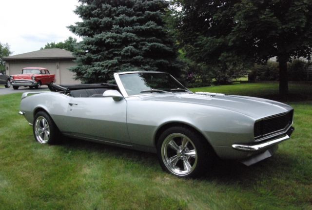 1968 Silver Chevrolet Camaro Standard