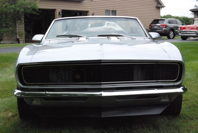 1968 Silver Chevrolet Camaro Standard