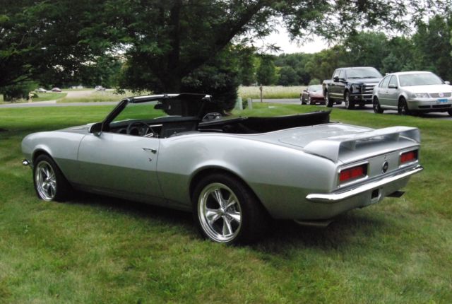 1968 Silver Chevrolet Camaro Standard