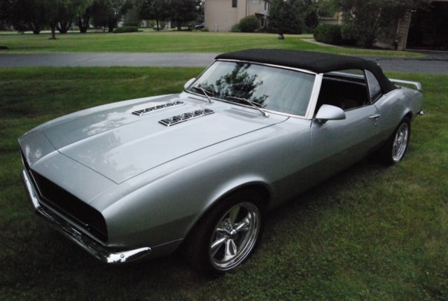 1968 Silver Chevrolet Camaro Standard