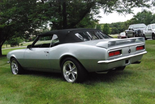 1968 Silver Chevrolet Camaro Standard