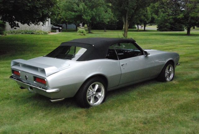 1968 Silver Chevrolet Camaro Standard