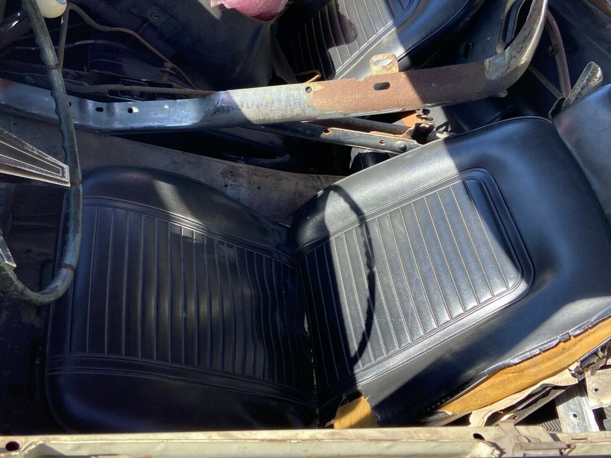 1968 Yellow Chevrolet Camaro Coupe