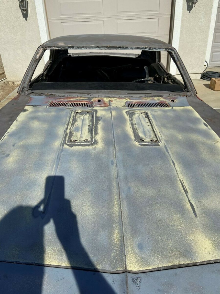 1968 Yellow Chevrolet Camaro Coupe