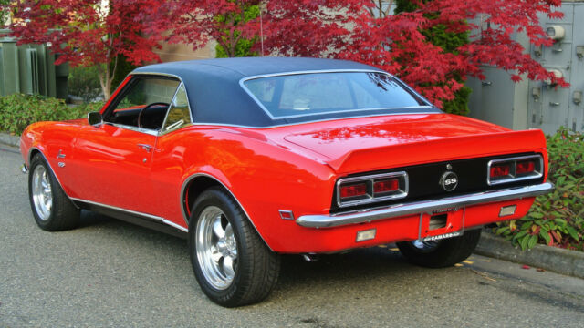 1968 High Impact Red Chevrolet Camaro Coupe
