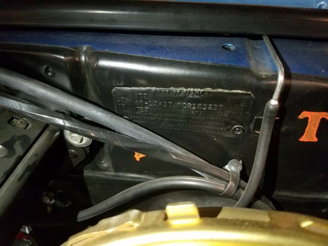 1968 LeMans Blue Chevrolet Camaro Hardtop