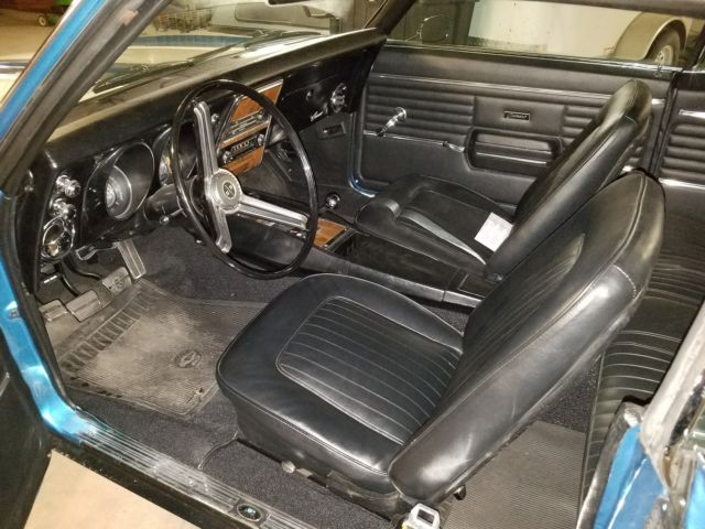 1968 LeMans Blue Chevrolet Camaro Hardtop