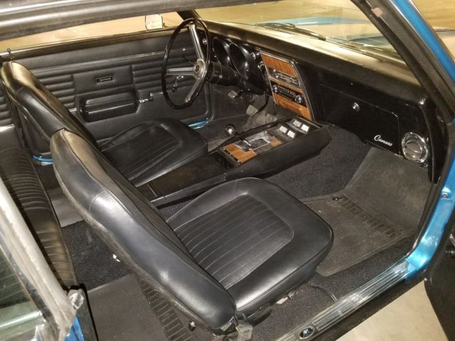 1968 LeMans Blue Chevrolet Camaro Hardtop