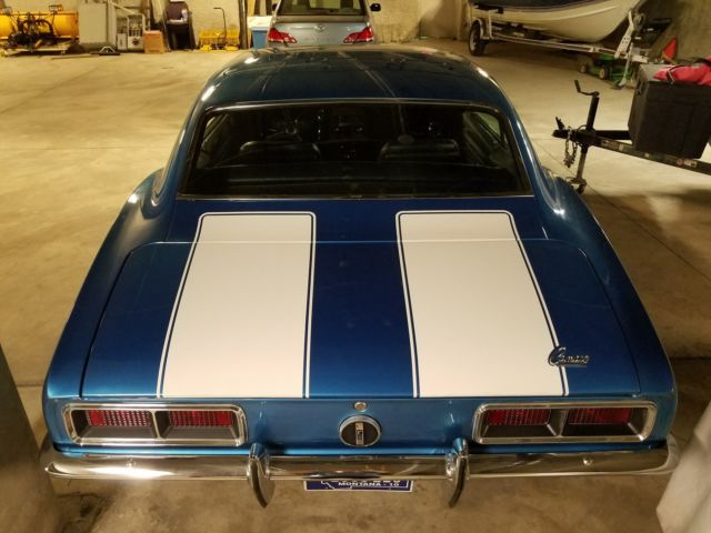 1968 LeMans Blue Chevrolet Camaro Hardtop