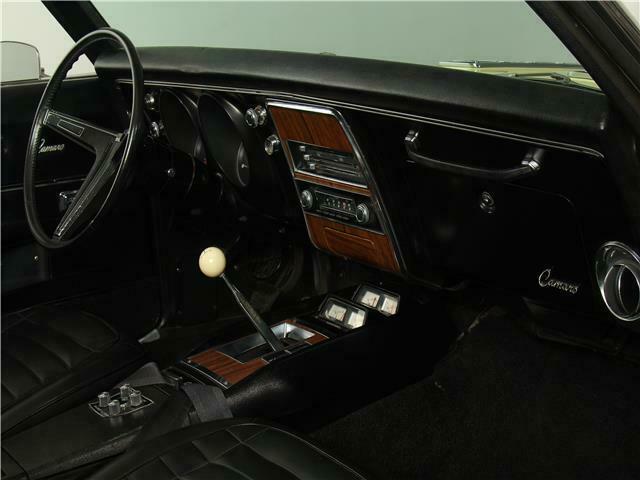 1968 Black Chevrolet Camaro Coupe
