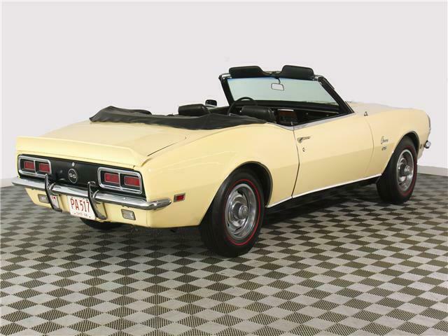 1968 Black Chevrolet Camaro Coupe