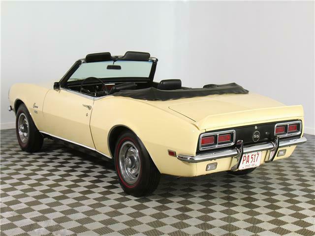 1968 Black Chevrolet Camaro Coupe